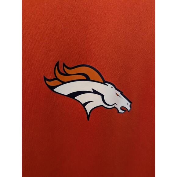 NFL Fanatics Denver Broncos Xtra-Lite Polo Orange Men's Size 2XL Game Day - Picture 3 of 6